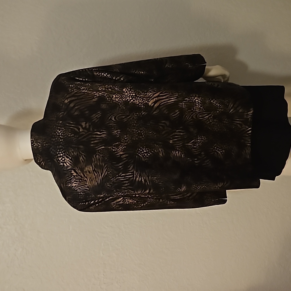 Vtg Bonworth Black Metallic Python Snakeskin Mobw… - image 7